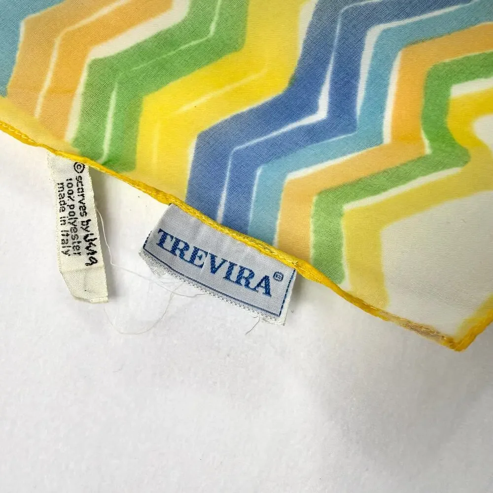 Vintage Boselli Trevira Texture Scarf